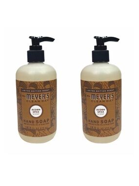 Mrs. Meyer’s Clean Day Hand Soap - 12.5 fl oz / 370 ml - Acorn Spice - Set of 2